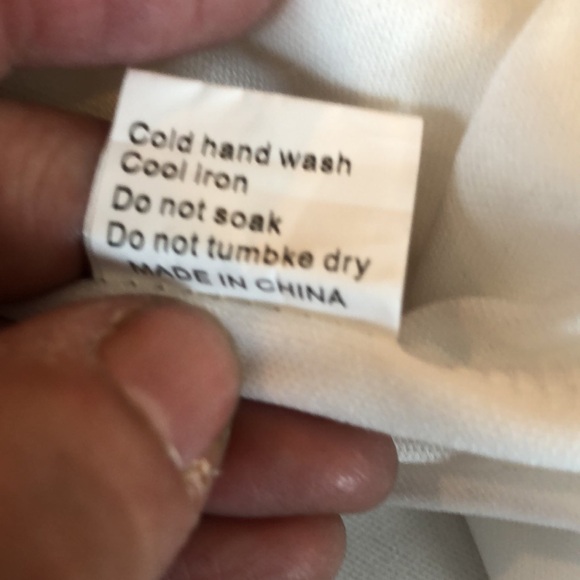 Princess Polly cream summer mini dress - Picture 5 of 10